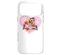 Carcasa para iPhone 17 Pro MAX Looney Tunes Taz Crazy In Love Valentine's Day