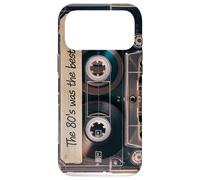 Carcasa para iPhone 17 Pro MAX Los 80 fueron The Best Mix Tape Cassette Retro Nostalgia