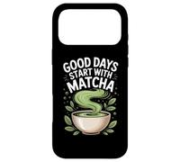 Carcasa para iPhone 17 Pro MAX Los Buenos días comienzan con los Amantes del té Verde Matcha