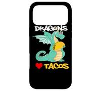 Carcasa para iPhone 17 Pro MAX Los Dragones aman los Tacos