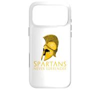 Carcasa para iPhone 17 Pro MAX Los espartanos Nunca se rinden - Historia Griega Antigua Esparta