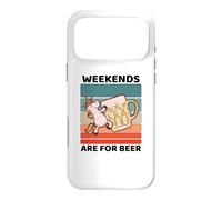 Carcasa para iPhone 17 Pro MAX Los Fines de Semana Vintage para Amantes de los Unicornios Son para