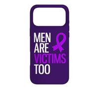 Carcasa para iPhone 17 Pro MAX Los Hombres Son víctimas Abuso narcisista Concientización sobre la Violencia doméstica