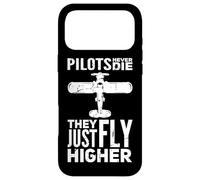 Carcasa para iPhone 17 Pro MAX Los Pilotos Nunca Mueren, Solo vuelan más Alto Piloto