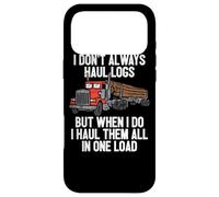Carcasa para iPhone 17 Pro MAX Los Transporte Todo en uno Log Logging Truck Driver Hauler