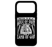 Carcasa para iPhone 17 Pro MAX Los Vikingos paganos de la mitología nórdica Son Mejores para ser un Lobo de Odín