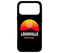 Carcasa para iPhone 17 Pro MAX Louisville Kentucky State USA Vintage Retro Sunset City