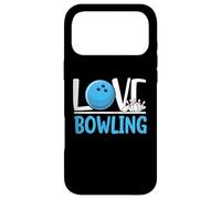 Carcasa para iPhone 17 Pro MAX Love Bowling Cute Bowling Ball and Pins Sports Fan Player