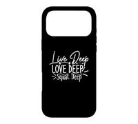 Carcasa para iPhone 17 Pro MAX Love Deep Live Sentadilla Profunda Entrenamiento Profundo Fitness