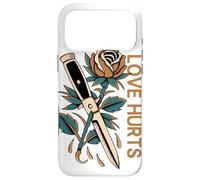 Carcasa para iPhone 17 Pro MAX Love Hurts Rose Switchblade