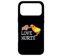 Carcasa para iPhone 17 Pro MAX Love Hurts Sun Conure For Sun Conure Parrot Birds Lovers