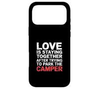 Carcasa para iPhone 17 Pro MAX Love Is Staying Together After Parking The Camper -