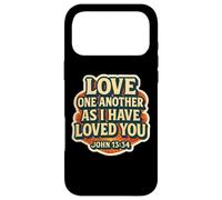 Carcasa para iPhone 17 Pro MAX Love One Other As I Have Loved You Christian Bible Vintage