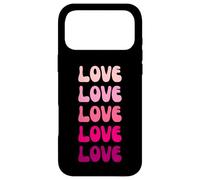 Carcasa para iPhone 17 Pro MAX Love Retro Stack Design