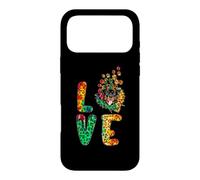 Carcasa para iPhone 17 Pro MAX Love Rottweiler Dog Sunflower Tie Dye Funny Puppy Lover