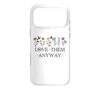 Carcasa para iPhone 17 Pro MAX Love Them Anyway Bible Verse Matthew 5:44 Faith Luke 23:24