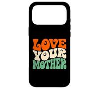 Carcasa para iPhone 17 Pro MAX Love Your Mother Earth Day Retro Ambientalista Planeta
