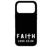 Carcasa para iPhone 17 Pro MAX Lucas 22:48 22 48 Fe - Dios Jesús Judas Beso Traición