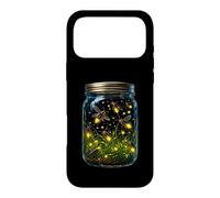 Carcasa para iPhone 17 Pro MAX Luciérnagas En Tarro Lindo Relámpago Insectos Noche Brillante