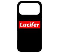 Carcasa para iPhone 17 Pro MAX Lucifer Disfraz de Halloween Satanás Simbolismo Oculto Satánico