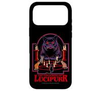 Carcasa para iPhone 17 Pro MAX Lucipurr Cat Conjuring Sarcastic Retro Funny Adult Humor