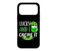 Carcasa para iPhone 17 Pro MAX Lucky and I GNOME It | St Patricks Day