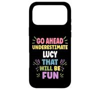 Carcasa para iPhone 17 Pro MAX Lucy Personalized Women's Gift Custom Lucy