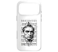 Carcasa para iPhone 17 Pro MAX Ludwig Van Beethoven Partitura Clásica Retrato Vintage