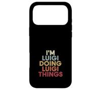 Carcasa para iPhone 17 Pro MAX Luigi Name Luigi Personalized Name First Given
