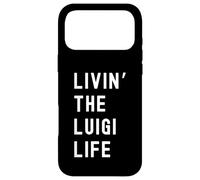 Carcasa para iPhone 17 Pro MAX Luigi viviendo la Vida de Luigi Nombre Divertido