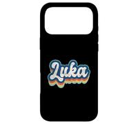 Carcasa para iPhone 17 Pro MAX Luka Nombre Niño Estilo Vintage 70s 80s Personalizado