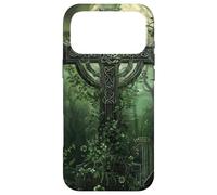 Carcasa para iPhone 17 Pro MAX Lunatico Croce celtica Mitologia irlandese Gotico