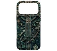 Carcasa para iPhone 17 Pro MAX Lunatico Croce celtica Mitologia irlandese Gotico