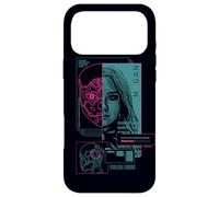 Carcasa para iPhone 17 Pro MAX M3GAN Installing Learning Model Neon