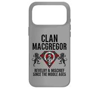 Carcasa para iPhone 17 Pro MAX MacGregor Clan Scottish Nombre Escudo de Armas Tartán Familia