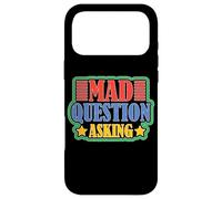 Carcasa para iPhone 17 Pro MAX Mad Question Asking Curious Introvert Smart Sarcasm -