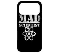 Carcasa para iPhone 17 Pro MAX Mad Science Scientist Atom Nerd Química Física Tecnología