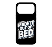 Carcasa para iPhone 17 Pro MAX Made It out of Bed Logro Éxito de la mañana ||-