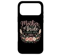 Carcasa para iPhone 17 Pro MAX Madre de la Novia I Loved Her First Floral Novio Boda