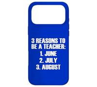 Carcasa para iPhone 17 Pro MAX Maestro Verano Vacaciones Razones Cita Graciosa Humor