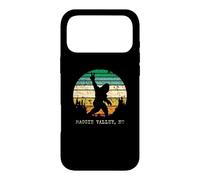 Carcasa para iPhone 17 Pro MAX Maggie Valley NC Sasquatch símbolo de la Paz Bigfoot diseño