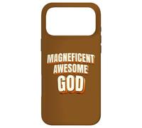 Carcasa para iPhone 17 Pro MAX Magnificent Awesome God For Christian Men Women Kids