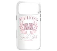 Carcasa para iPhone 17 Pro MAX Mahjong Club Social Crack Dot Bam Mahjong