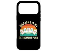 Carcasa para iPhone 17 Pro MAX Mahjong es mi Plan de jubilación - Mah Jong Casino Gambling