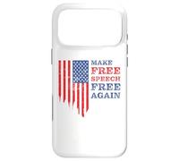 Carcasa para iPhone 17 Pro MAX Make Free Speech Free Again: First Amendment Conservative