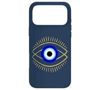 Carcasa para iPhone 17 Pro MAX Mal de Ojo Azul con símbolo de protección mística para Hombres y Mujeres