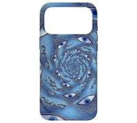 Carcasa para iPhone 17 Pro MAX Mal de Ojo Espiral Protección mística Espiritual Boho Ojos