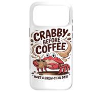 Carcasa para iPhone 17 Pro MAX Malhumorado Antes del Café, Disfrute De Un Día Lleno De