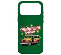 Carcasa para iPhone 17 Pro MAX Maligayang Pasko Christmas Jeepney Filipino Filipinas