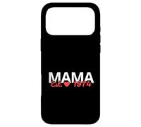 Carcasa para iPhone 17 Pro MAX Mamá EST 1974 - Celebración de Cumpleaños Maternidad